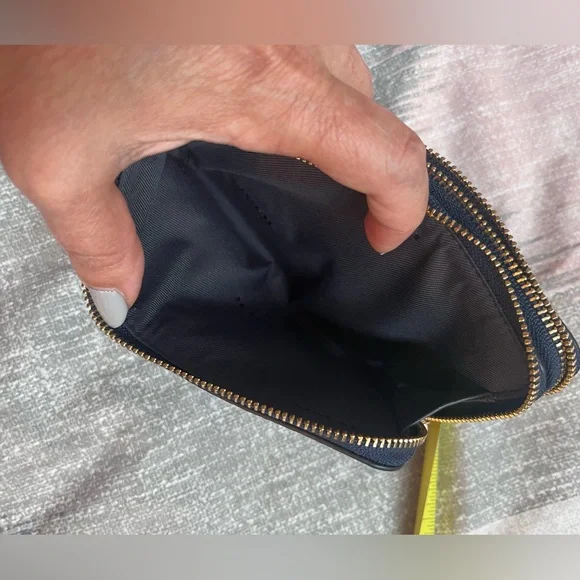 Coach Dark Navy Wristlet - Picture 10 of 13